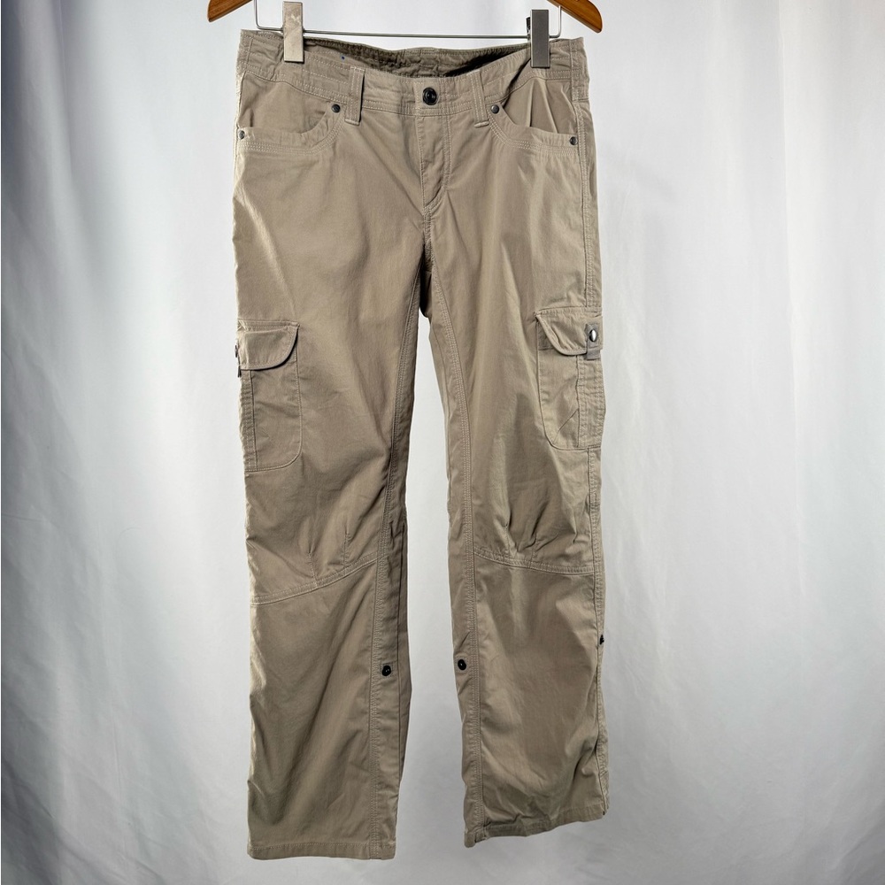 Kuhl Convertible Roll Up Cargo Pant‎ in Khaki Size 8 Extra Short